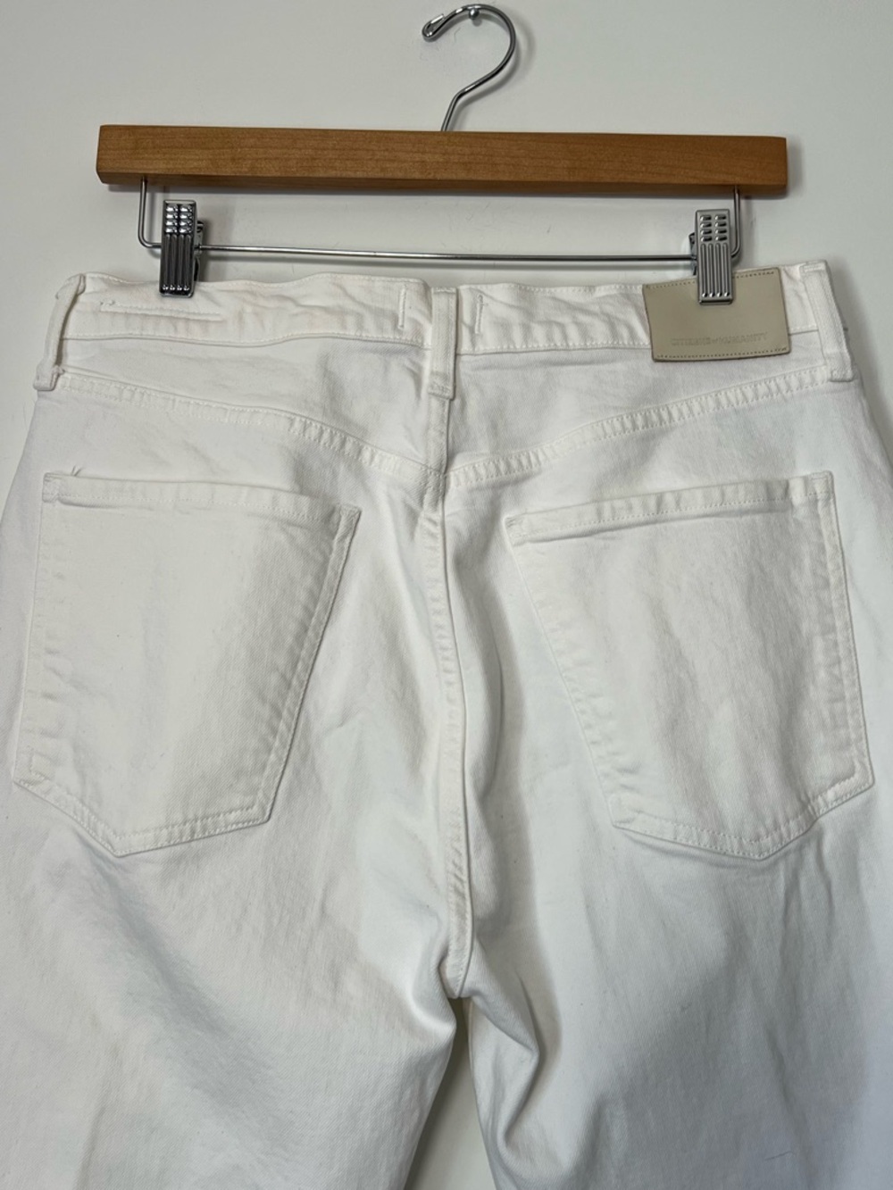 Citizens of Humanity Daphne Crop White 30 Premium Vintage Denim - Picture 12 of 15